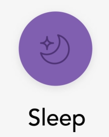 Sleep Icon - Circle, HD Png Download, Free Download