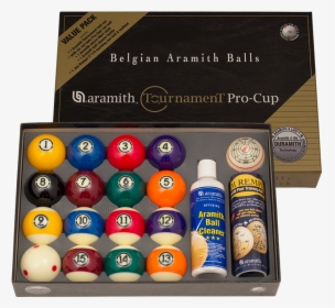 Super Aramith Pro Cup Pool Balls, HD Png Download, Free Download