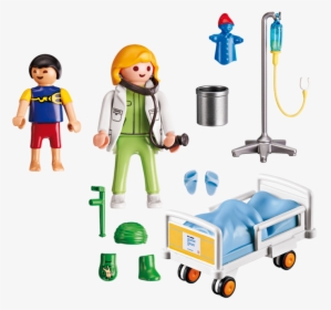 Doctor Con Niño - Playmobil Doctor, HD Png Download, Free Download