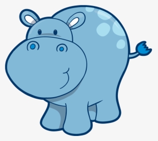 Clip Art Collection Of Free Hippo - Hippopotamus Clipart, HD Png Download, Free Download