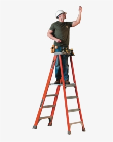Man On Step Ladder, HD Png Download, Free Download
