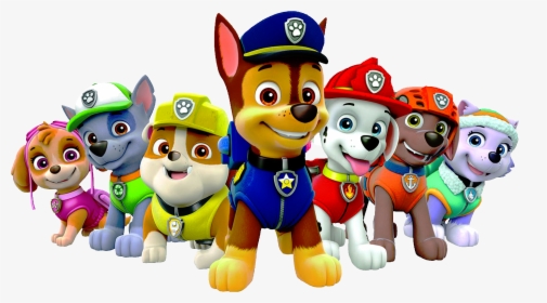 Faces Clipart Paw Patrol - Paw Patrol Characters Png, Transparent Png, Free Download