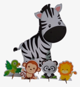 Kit De Displays Safari - Monkey Clip Art For Kids, HD Png Download, Free Download