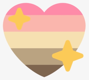 Icecreamgender Pride Discord Emoji - Heart, HD Png Download, Free Download