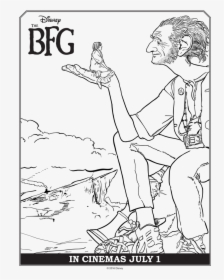 Bfg Coloring Pages, HD Png Download, Free Download