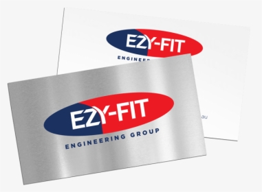 Ezy Fit Business Cards2 - Signage, HD Png Download, Free Download