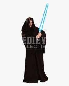 Super Deluxe Adult Jedi Knight Robe - Star Wars Jedi, HD Png Download, Free Download