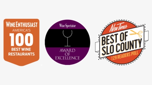 Novo Restaurant Slo Award Logos Copy - Circle, HD Png Download, Free Download