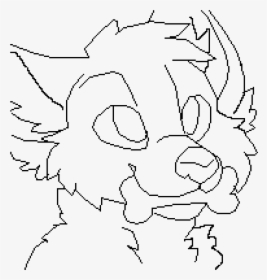 Furry Head Base Drawing, HD Png Download, Free Download