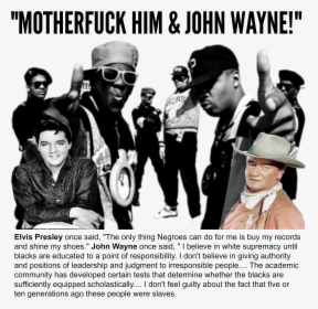 Gbrm Motherfuck Him And John Wayne Dev Master - Public Enemy Fuck Him And John Wayne, HD Png Download, Free Download