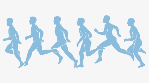 Running Clip Art - Silhouette Cross Country Png, Transparent Png, Free Download
