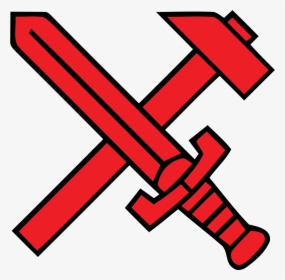Picture Of Nazi Symbol - Hammer And Sword Png, Transparent Png, Free Download
