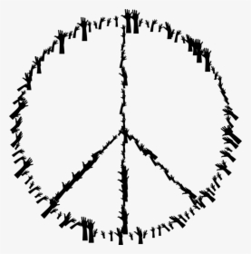 Line,symbol,peace - Circle, HD Png Download, Free Download