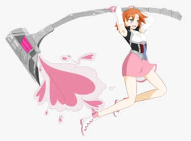 Rwby Rwbynora Nora Anime Fight - Nora Valkyrie, HD Png Download, Free Download