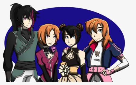 Renora Family Picture Drawn By - Rwby Renora Family, HD Png Download, Free Download