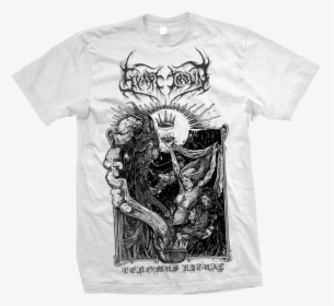 Image Of Venomous Ritual White - Svart Crown Shirt, HD Png Download, Free Download