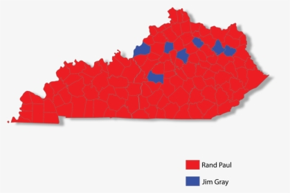 County By County Election Results"   Class="img Responsive - Kentucky Map Vector, HD Png Download, Free Download
