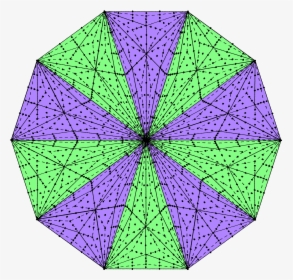 1230 Yods Surround Centre Of Type D Decagon"   Vspace="10"   - Triangle, HD Png Download, Free Download