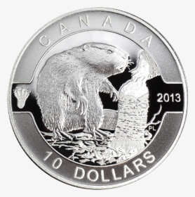 Canada 2013 10$ The Beaver 2013 O Canada 1/2 Oz Proof - Quarter, HD Png Download, Free Download