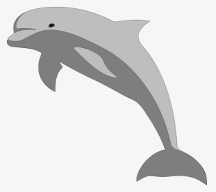 Dolphin Clip Art At - Blue Dolphin Clipart, HD Png Download, Free Download