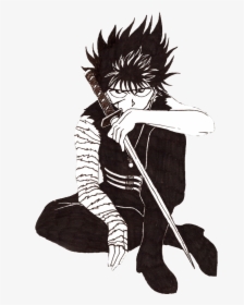 #hiei #freetoedit - Yu Yu Hakusho Hiei Manga, HD Png Download, Free Download