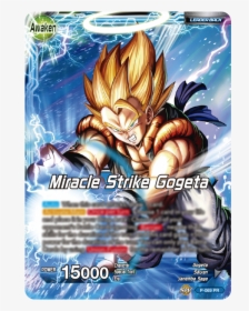 Dragon Ball Super Card - Dragon Ball Super Gogeta Card, HD Png Download, Free Download