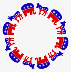 Circle,politics,desktop Wallpaper - Us Elections Frame, HD Png Download, Free Download