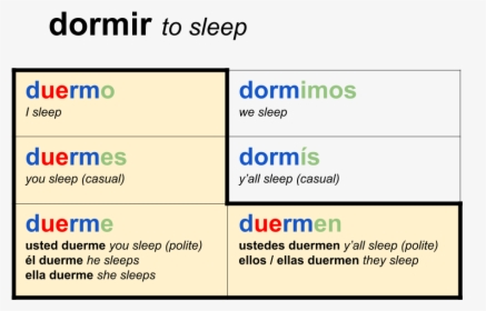 Picture - Dormir Boot Verb, HD Png Download, Free Download