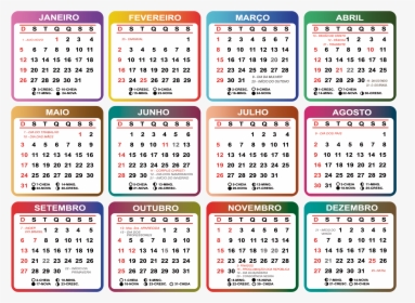 Modelo De Calendario 2020, HD Png Download, Free Download