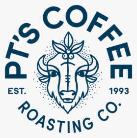 Pt"s Coffee Roasting Co - Pt's Coffee Logo, HD Png Download, Free Download