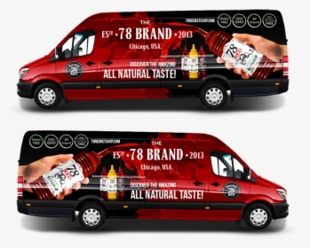 Vehicle Wrap Design Vans Wrap Food Truck Car Wrap Wrap - Car Wrap Design Food, HD Png Download, Free Download