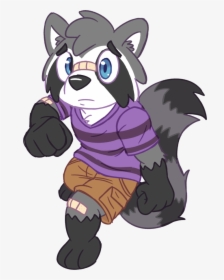 Child Raccoon Anthro, HD Png Download, Free Download
