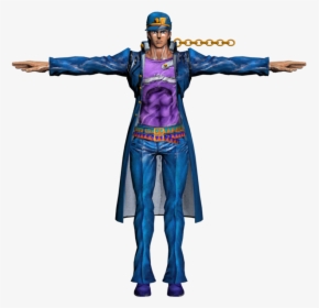 #jojobizarreadventure #jjba #jotarokujo #tpose #jojo - Jotaro Kujo 3d Model, HD Png Download, Free Download