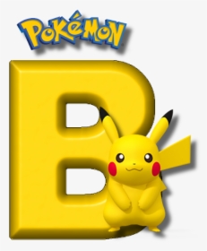 Abecedario De Pikachu De Pokémon - Abecedario De Pikachu, HD Png Download, Free Download