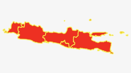 Transparent Java Png - Peta Pulau Jawa Vector, Png Download - kindpng