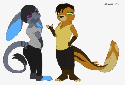 Our Sonas In Zootopia Style - Cartoon, HD Png Download, Free Download