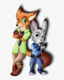 [fanart - Zootopia] Together - Cartoon, HD Png Download, Free Download