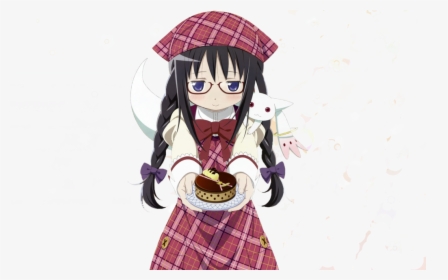 Akemi Homura Megane Ver, HD Png Download, Free Download