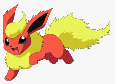 Pokemon Png Transparent Images - Pokemon Eevee Flareon, Png Download, Free Download