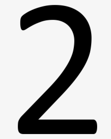 Number 2 No Background, HD Png Download, Free Download