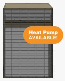 5000 Heat Pump W Banner - Siding, HD Png Download, Free Download