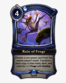 Eternal Card Game Wiki - Rain Of Frogs Eternal Card Game, HD Png Download, Free Download