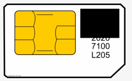 Sim Card Svg Vector File, Vector Clip Art Svg File - Colorfulness, HD ...