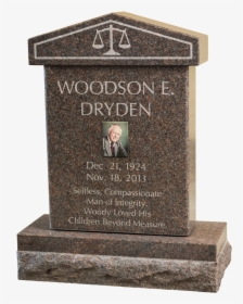Dryden Headstone Greenlawn Cemetery Groves Tx - Headstone, HD Png Download, Free Download