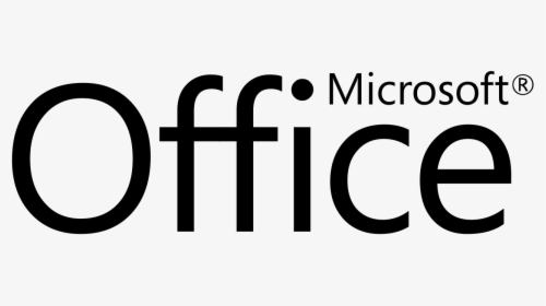 Microsoft Office Vector Black, HD Png Download, Free Download