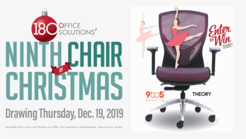 Enter To Win A 9to5 Theory - Office Chair, HD Png Download, Free Download