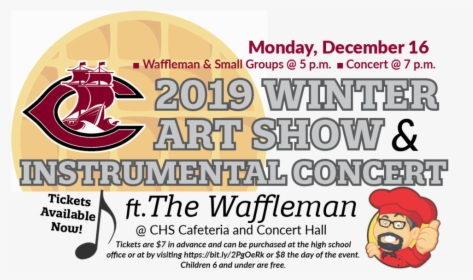 2019 Winter Art Show, Instrumental Choir Ft, HD Png Download, Free Download