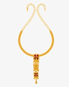22k Yellow Gold Necklace - Necklace, HD Png Download, Free Download