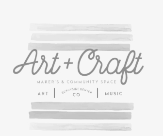 Art Craft Logo Design Courtney Oliver Freelance Design - Calligraphy, HD Png Download, Free Download