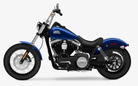 Blue - Sportster Next To Dyna, HD Png Download, Free Download